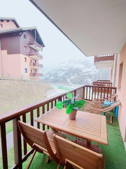 Superbe T2, A 100 Metres Des Pistes, Piscine D'Ete Appartement Valmeinier Buitenkant foto